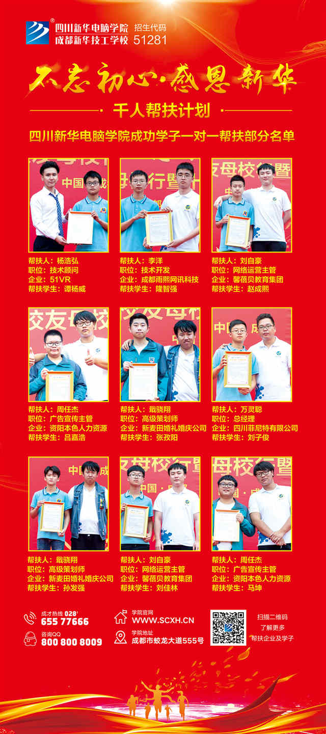 “手拉手·同成長”四川新華千人幫扶計(jì)劃在行動！