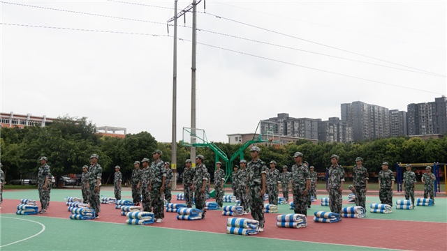 記2019年秋季新生軍訓(xùn)素質(zhì)拓展——電競專業(yè)軍訓(xùn)