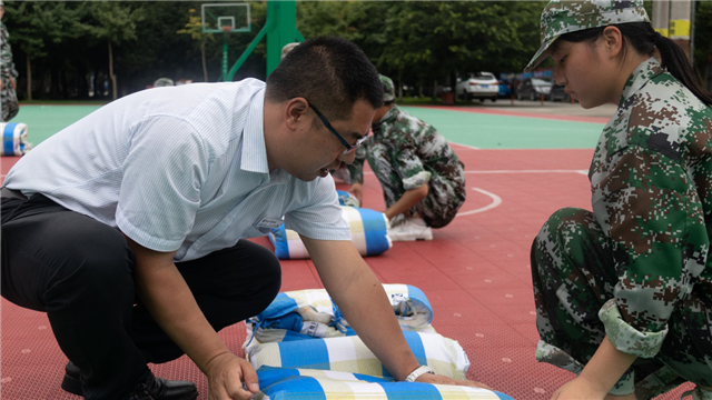 記2019年秋季新生軍訓(xùn)素質(zhì)拓展——電競專業(yè)軍訓(xùn)