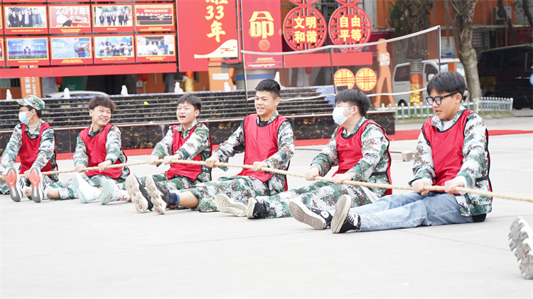 超然！新生軍訓——團隊訓練賽