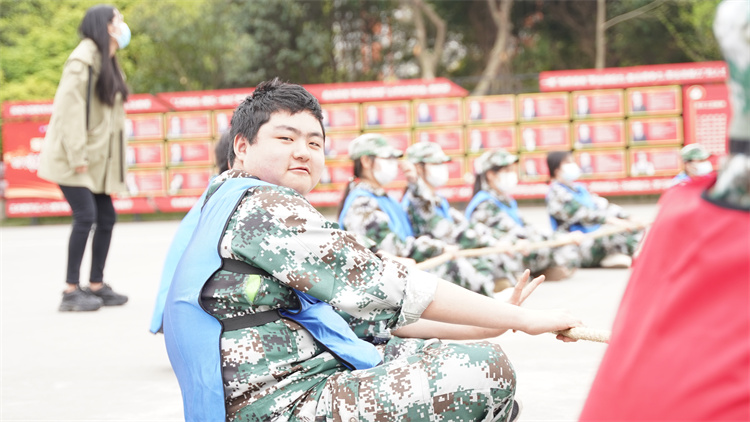超然！新生軍訓——團隊訓練賽