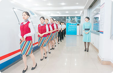 四川新華電腦學院航空服務實訓基地