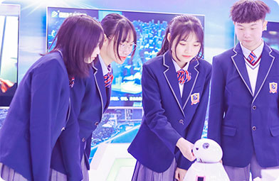 四川新華電腦學院人工智能展廳