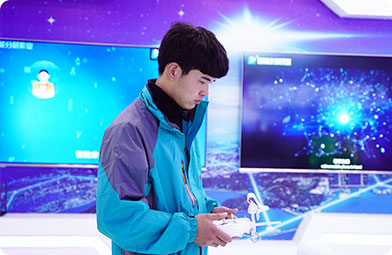 四川新華電腦學院人工智能展廳